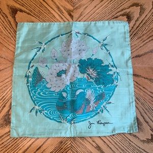 Jim Thompson Thai silk cushion cover vintage